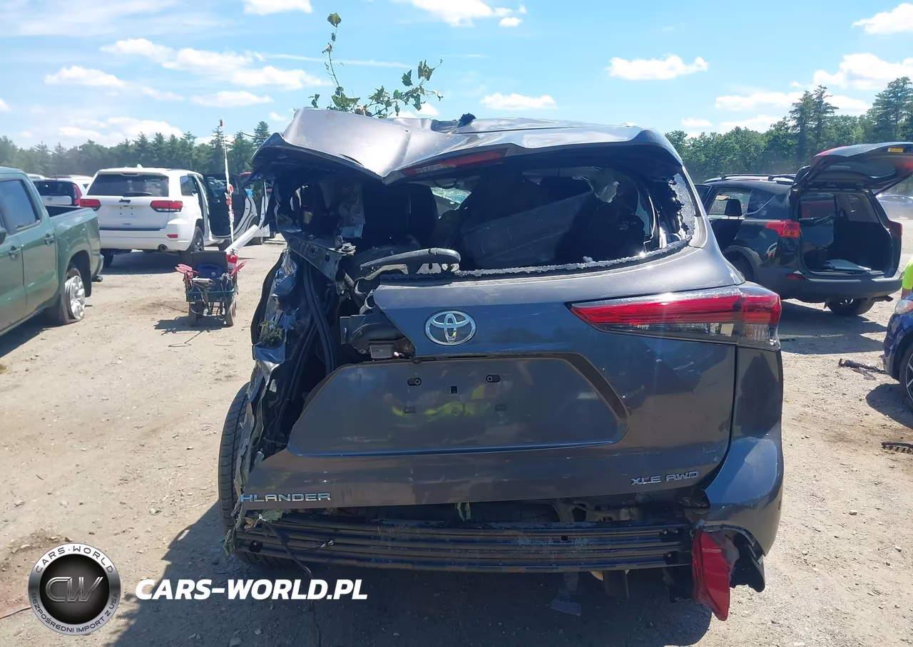 2022 Toyota Highlander Xle VIN:5TDGZRBH5NS565988 - 19