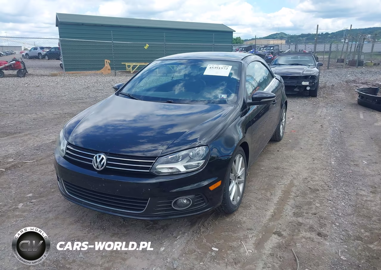2013 Volkswagen Eos Komfort VIN:WVWBW8AH3DV003929 - 2
