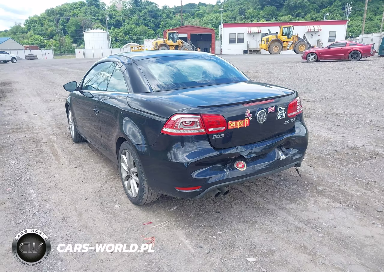 2013 Volkswagen Eos Komfort VIN:WVWBW8AH3DV003929 - 3