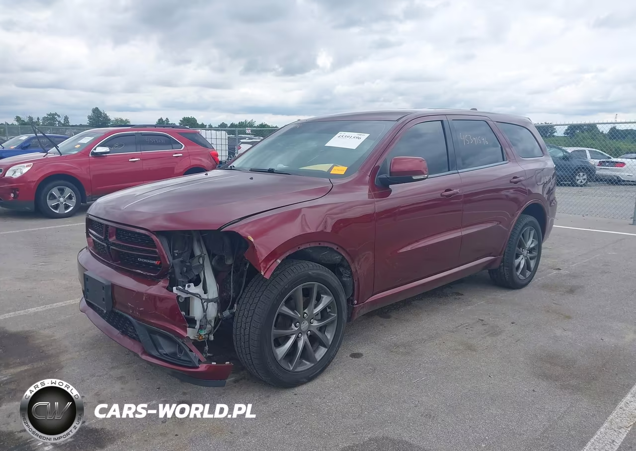 2017 Dodge Durango Gt Awd VIN:1C4RDJDG7HC870427 - 2
