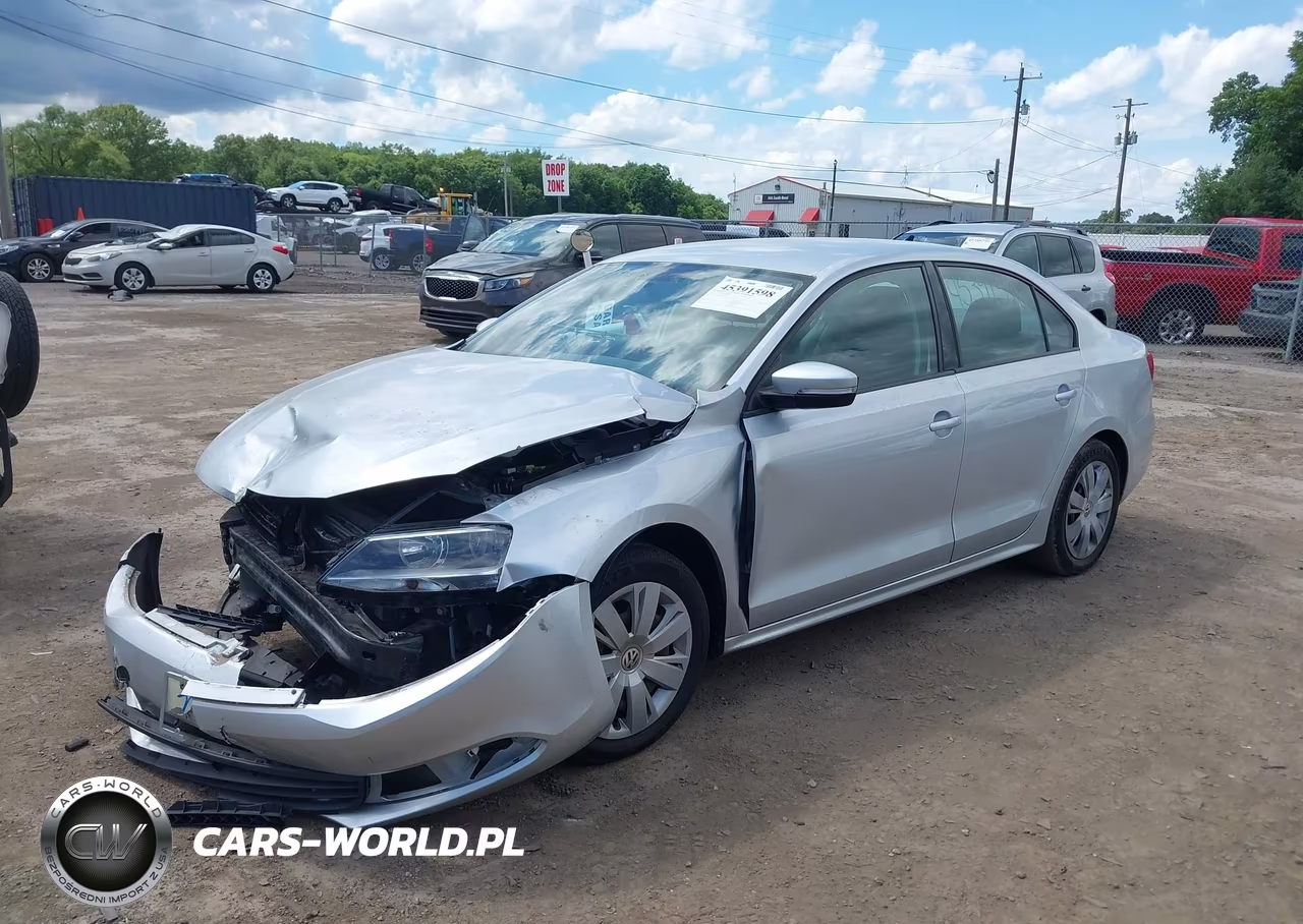2014 Volkswagen Jetta 1.8T Se VIN:3VWD17AJ2EM305077 - 2