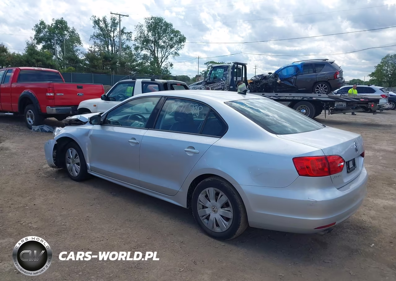 2014 Volkswagen Jetta 1.8T Se VIN:3VWD17AJ2EM305077 - 3