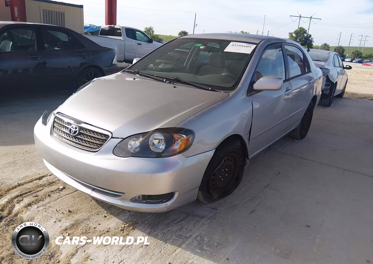 2008 Toyota Corolla Le VIN:2T1BR32E88C906682 - 2