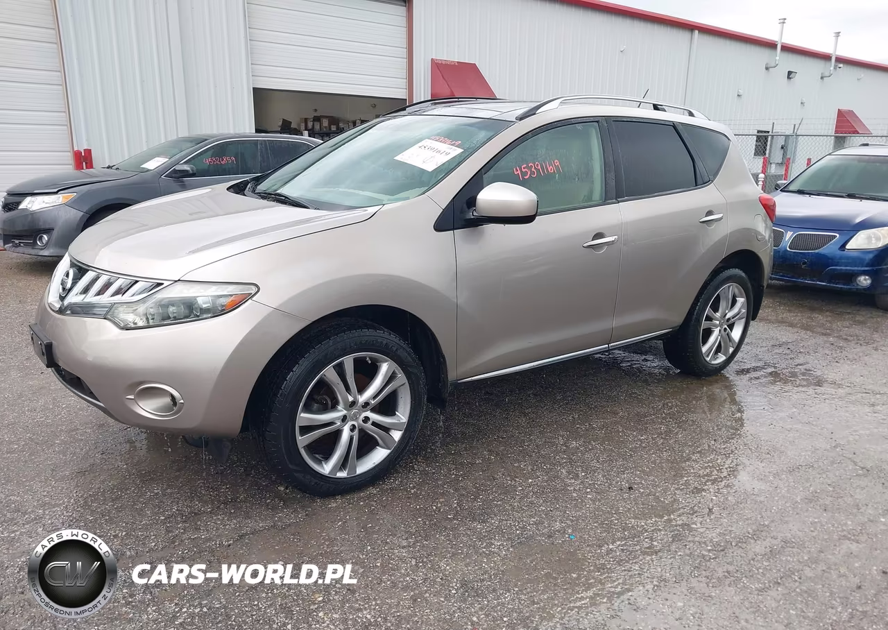 2010 Nissan Murano Le VIN:JN8AZ1MWXAW113780 - 2