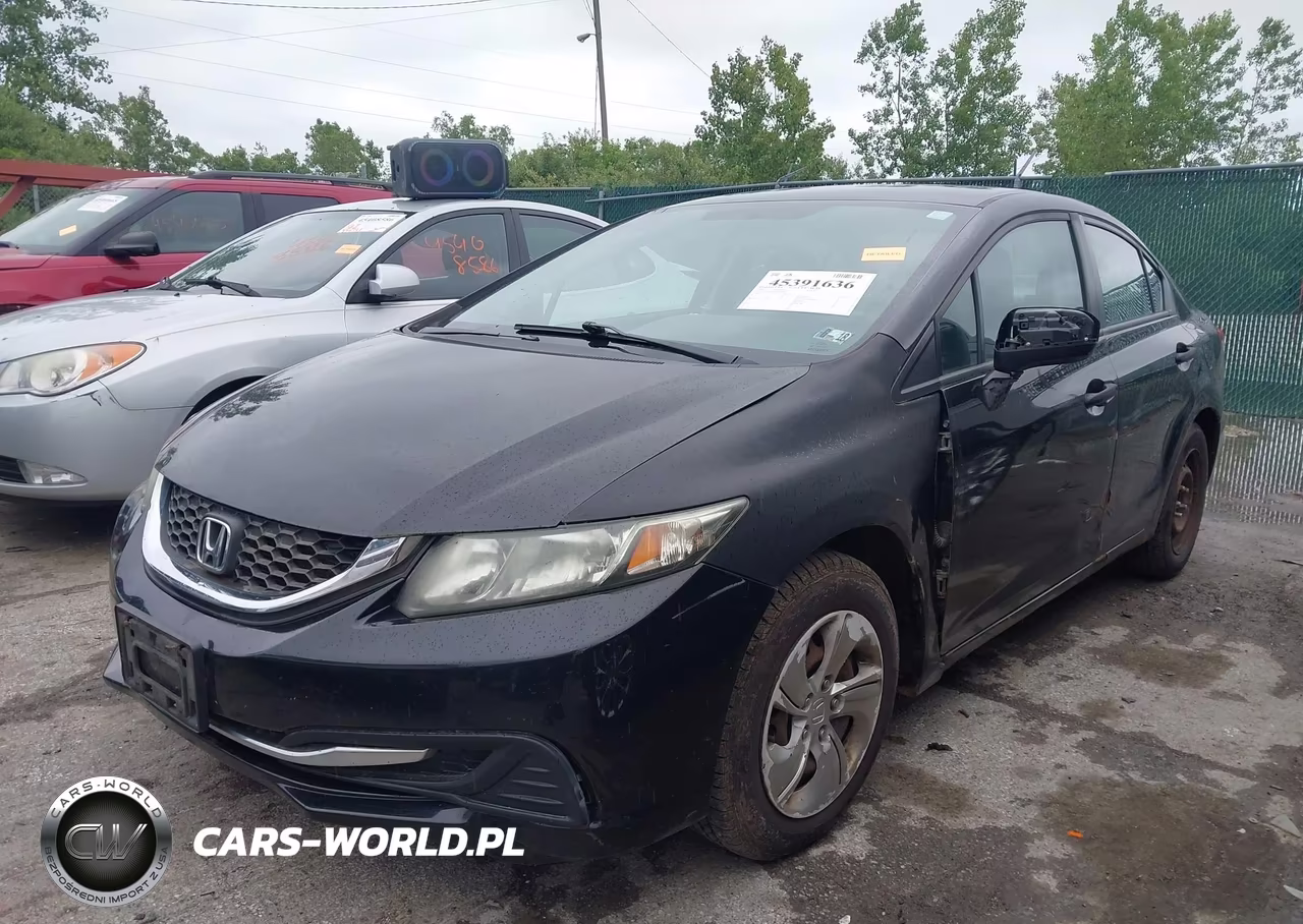 2014 Honda Civic Lx VIN:19XFB2F58EE200688 - 2