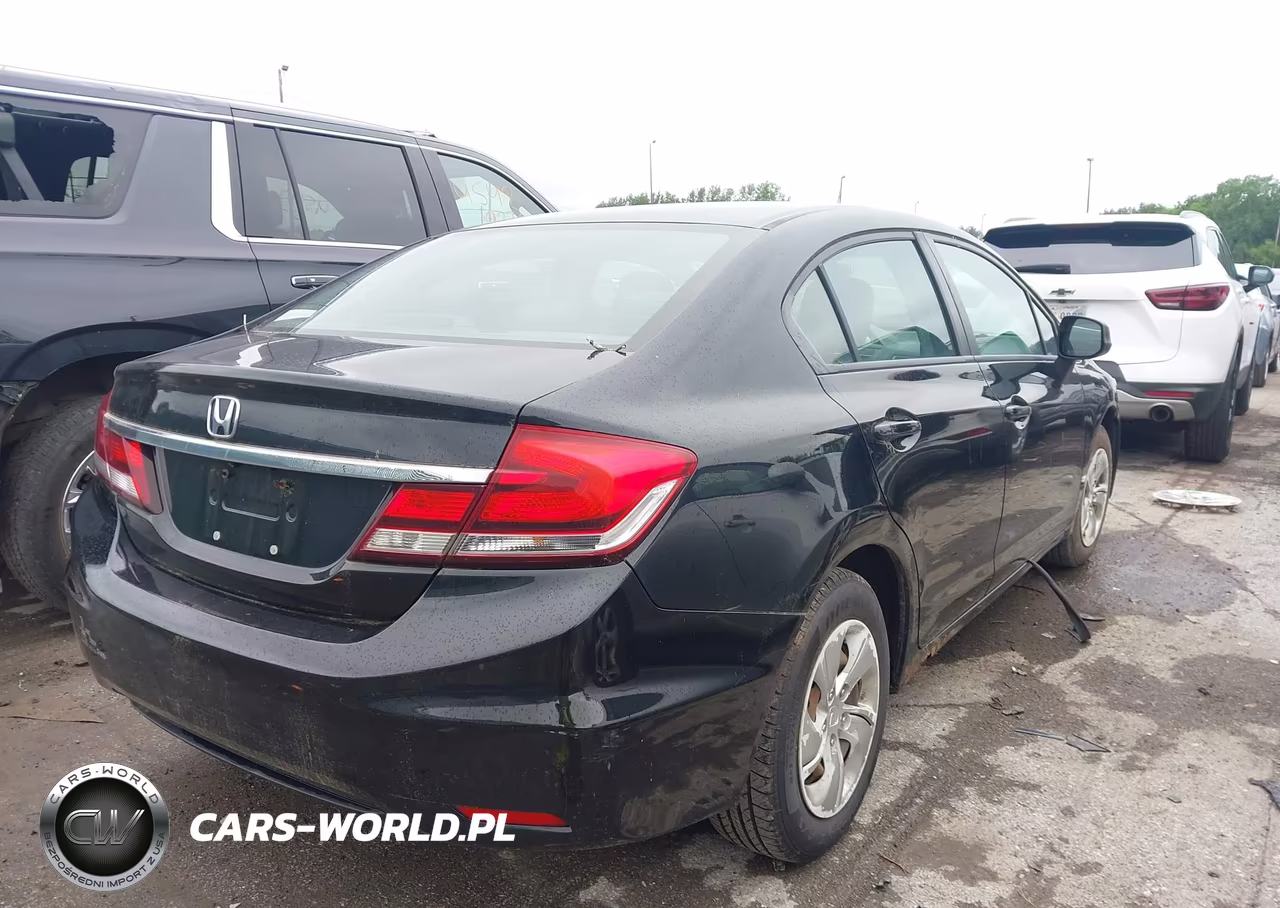2014 Honda Civic Lx VIN:19XFB2F58EE200688 - 4