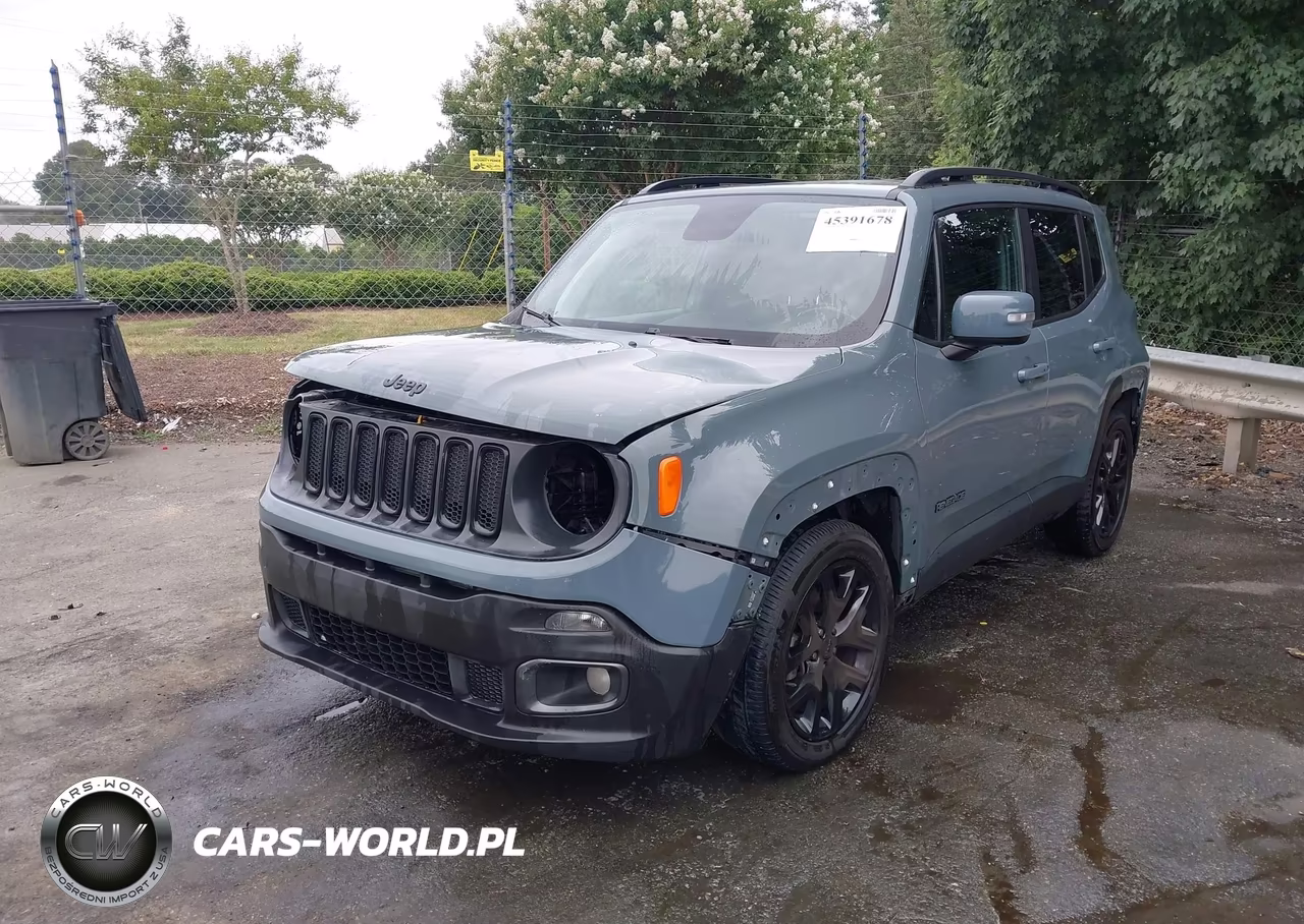 2018 Jeep Renegade Altitude Fwd VIN:ZACCJABB4JPJ06216 - 2