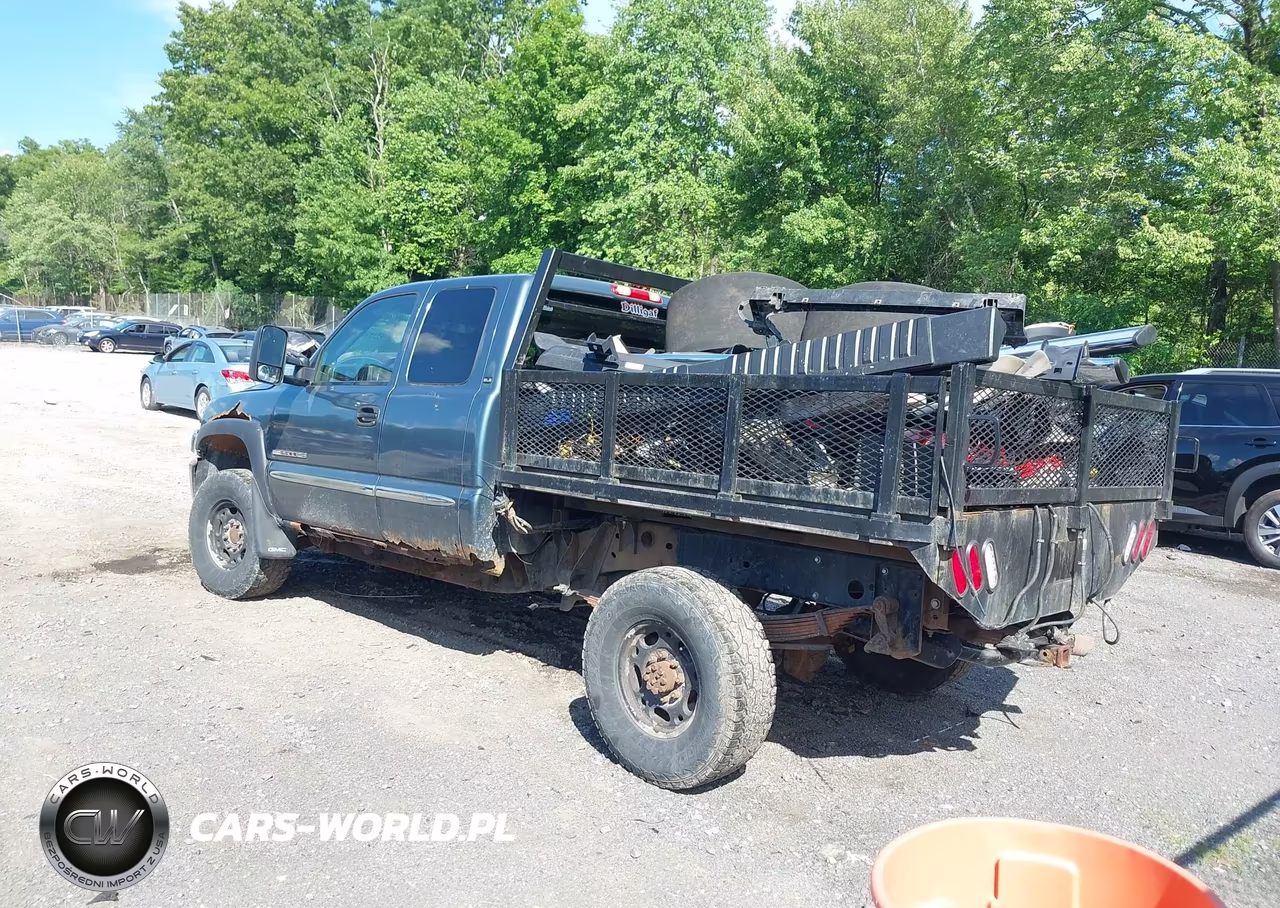 2006 GMC Sierra 2500Hd Sle1 VIN:1GTHK29U96E270774 - 3