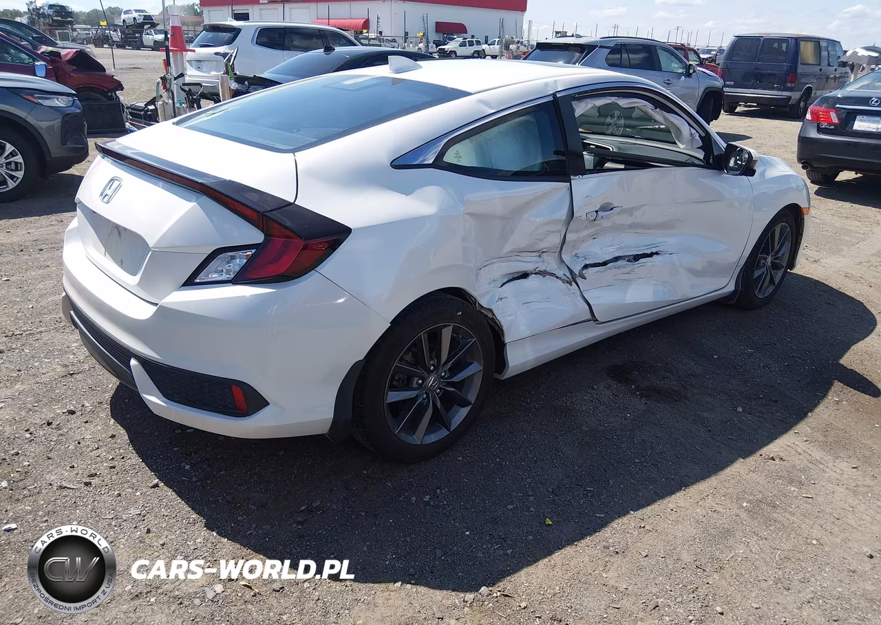 2020 Honda Civic Ex VIN:2HGFC3B32LH352606 - 4