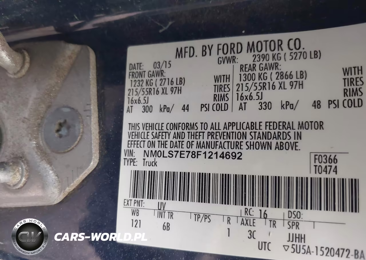 2015 Ford Transit Connect Xl VIN:NM0LS7E78F1214692 - 9