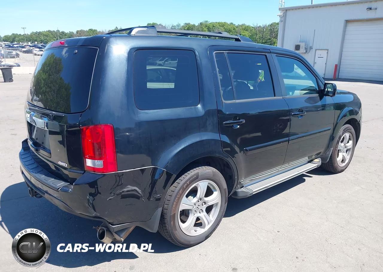 2012 Honda Pilot Ex-L VIN:5FNYF4H57CB050022 - 4