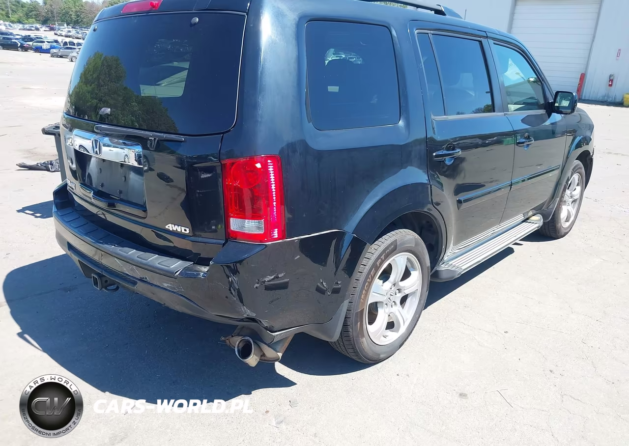 2012 Honda Pilot Ex-L VIN:5FNYF4H57CB050022 - 6