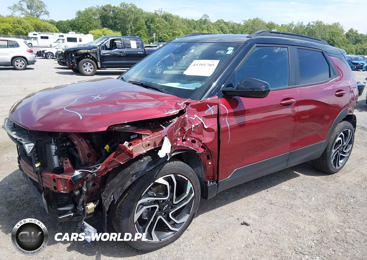 2025 Chevrolet Trailblazer Awd Rs VIN:KL79MUSL2SB171024 - 2
