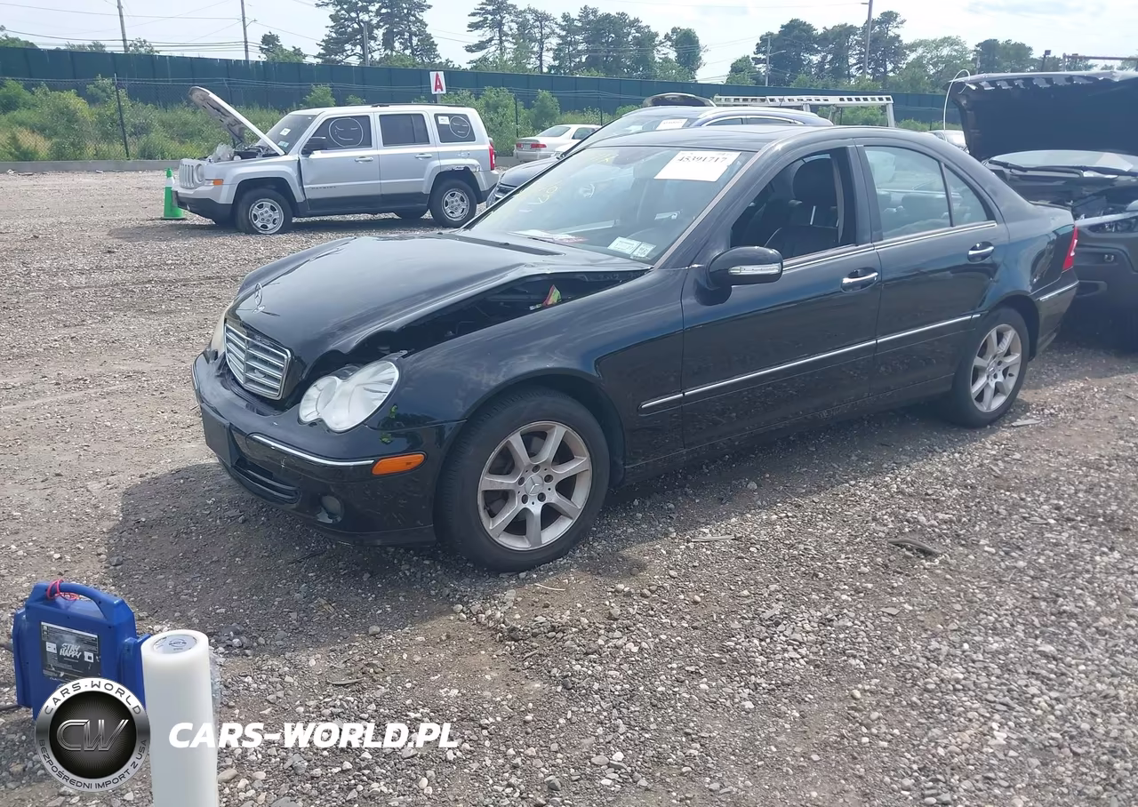 2007 Mercedes-Benz C 280 Luxury 4Matic VIN:WDBRF92H57F861015 - 2