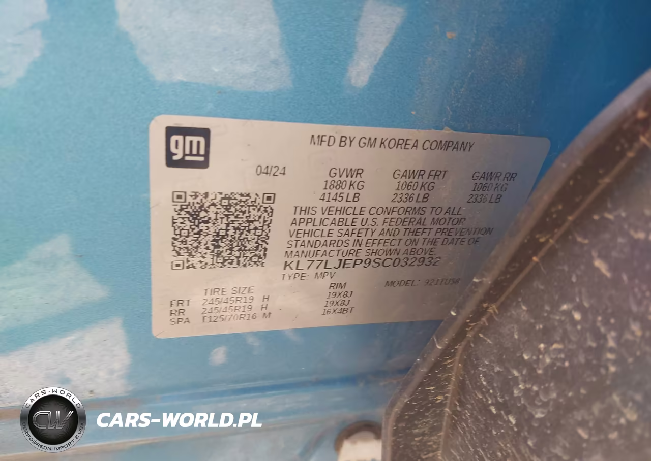 2025 Chevrolet Trax Fwd 2Rs VIN:KL77LJEP9SC032932 - 9