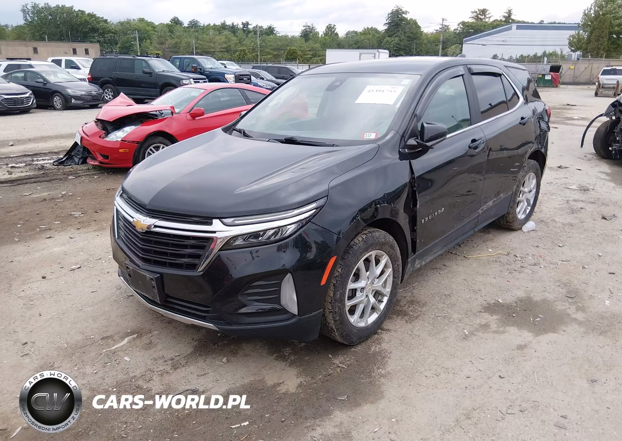 2022 Chevrolet Equinox Awd Lt VIN:3GNAXUEV6NL187371 - 2