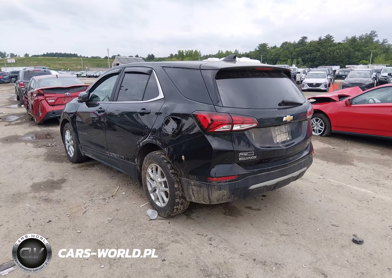2022 Chevrolet Equinox Awd Lt VIN:3GNAXUEV6NL187371 - 3