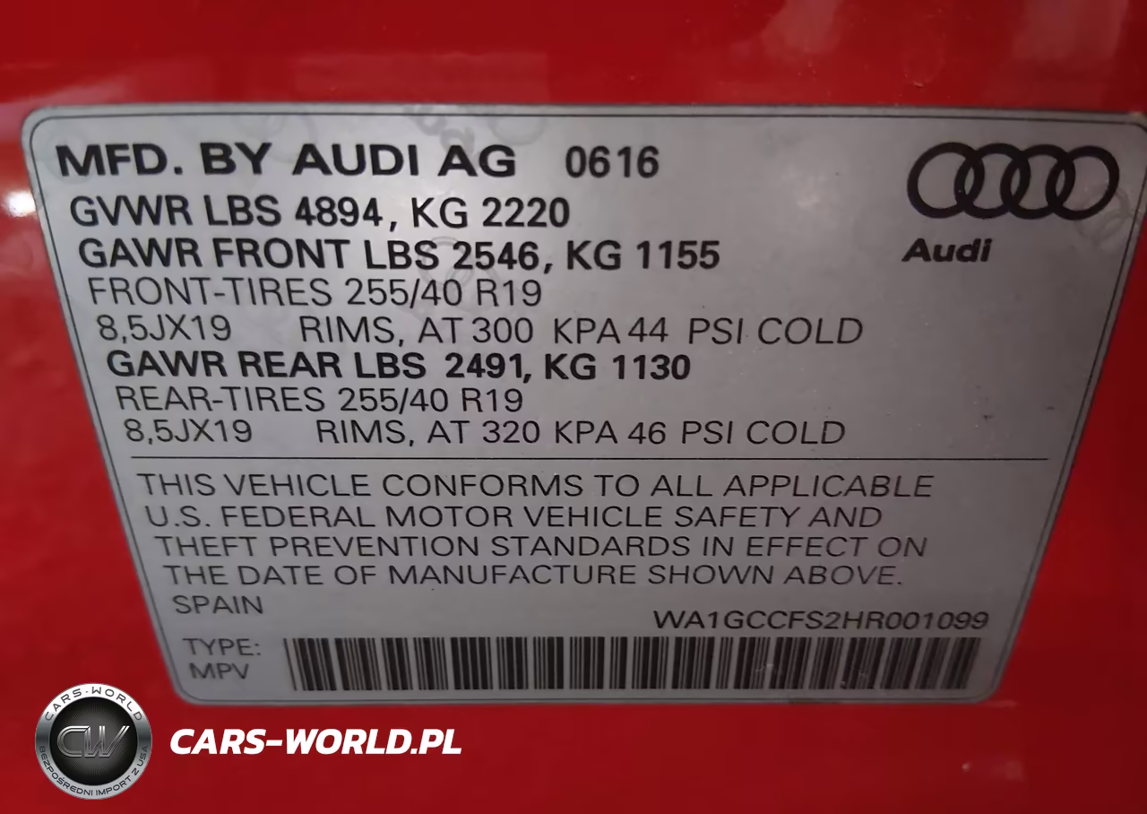 2017 Audi Q3 2.0T Premium VIN:WA1GCCFS2HR001099 - 9