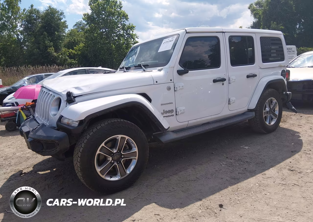 2020 Jeep Wrangler Unlimited Sahara 4X4 VIN:1C4HJXEN9LW119549 - 2