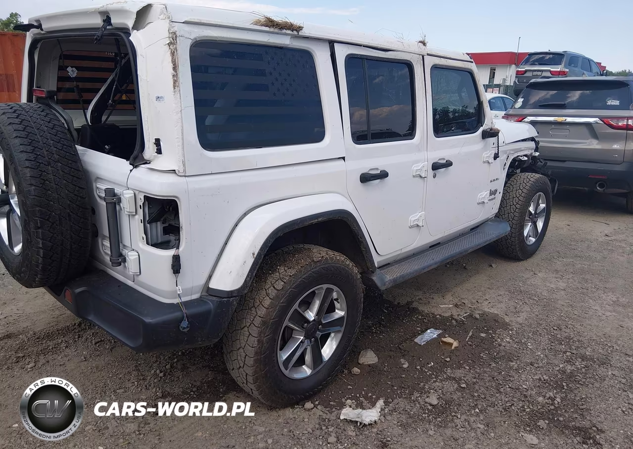 2020 Jeep Wrangler Unlimited Sahara 4X4 VIN:1C4HJXEN9LW119549 - 4