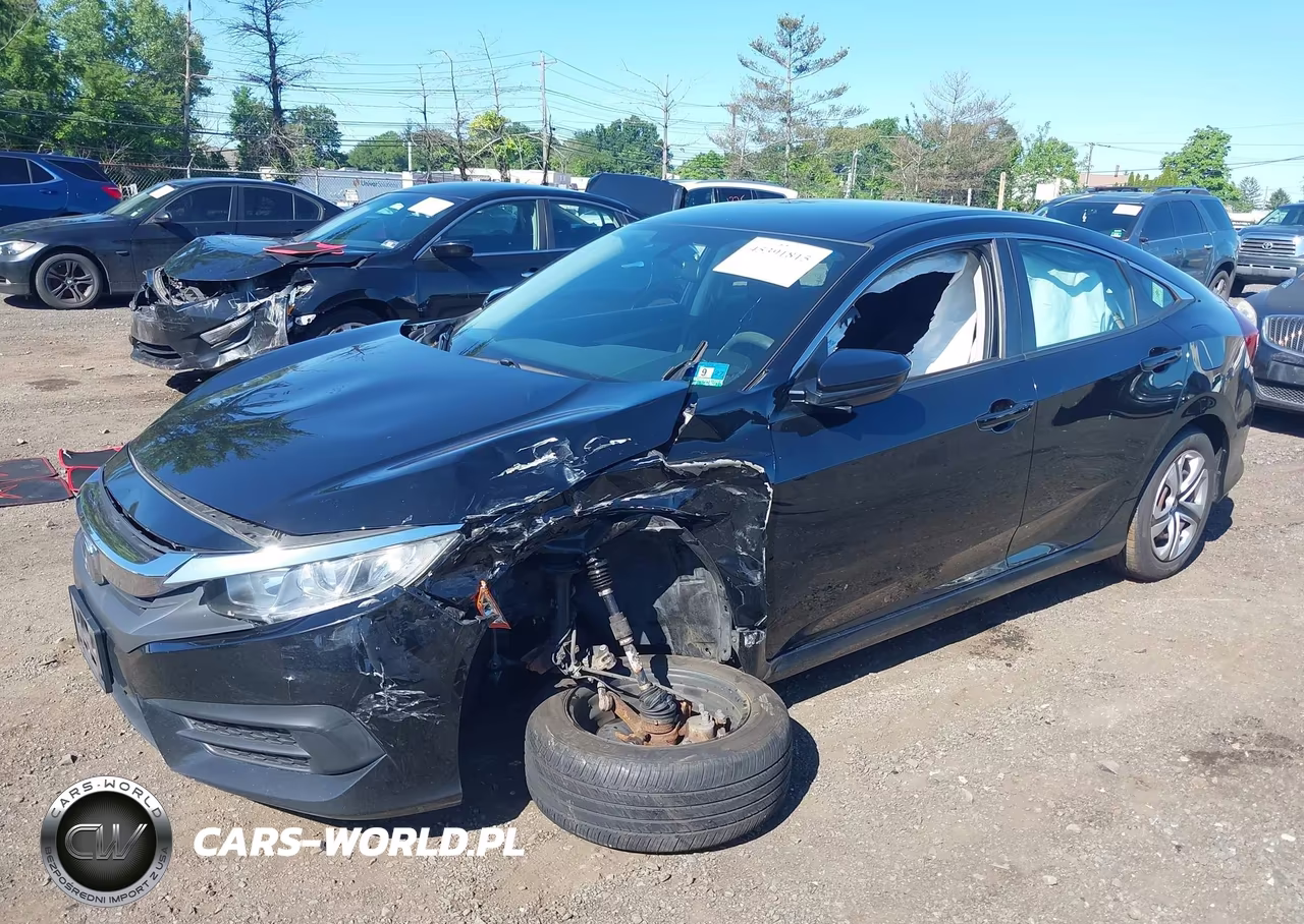 2018 Honda Civic Lx VIN:2HGFC2F58JH588521 - 2