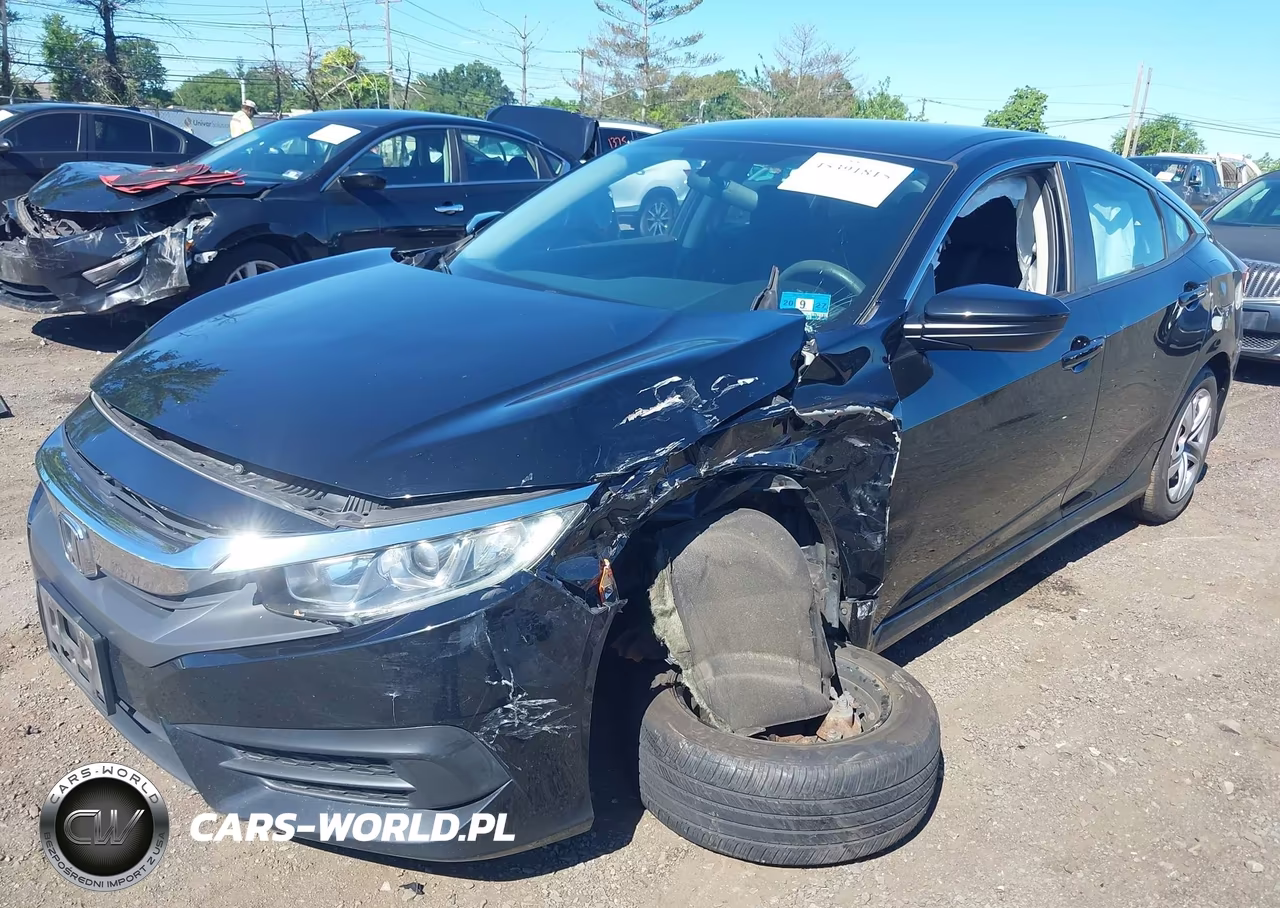 2018 Honda Civic Lx VIN:2HGFC2F58JH588521 - 6