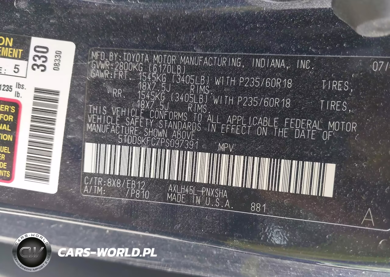 2023 Toyota Sienna Xse VIN:5TDDSKFC7PS097391 - 9