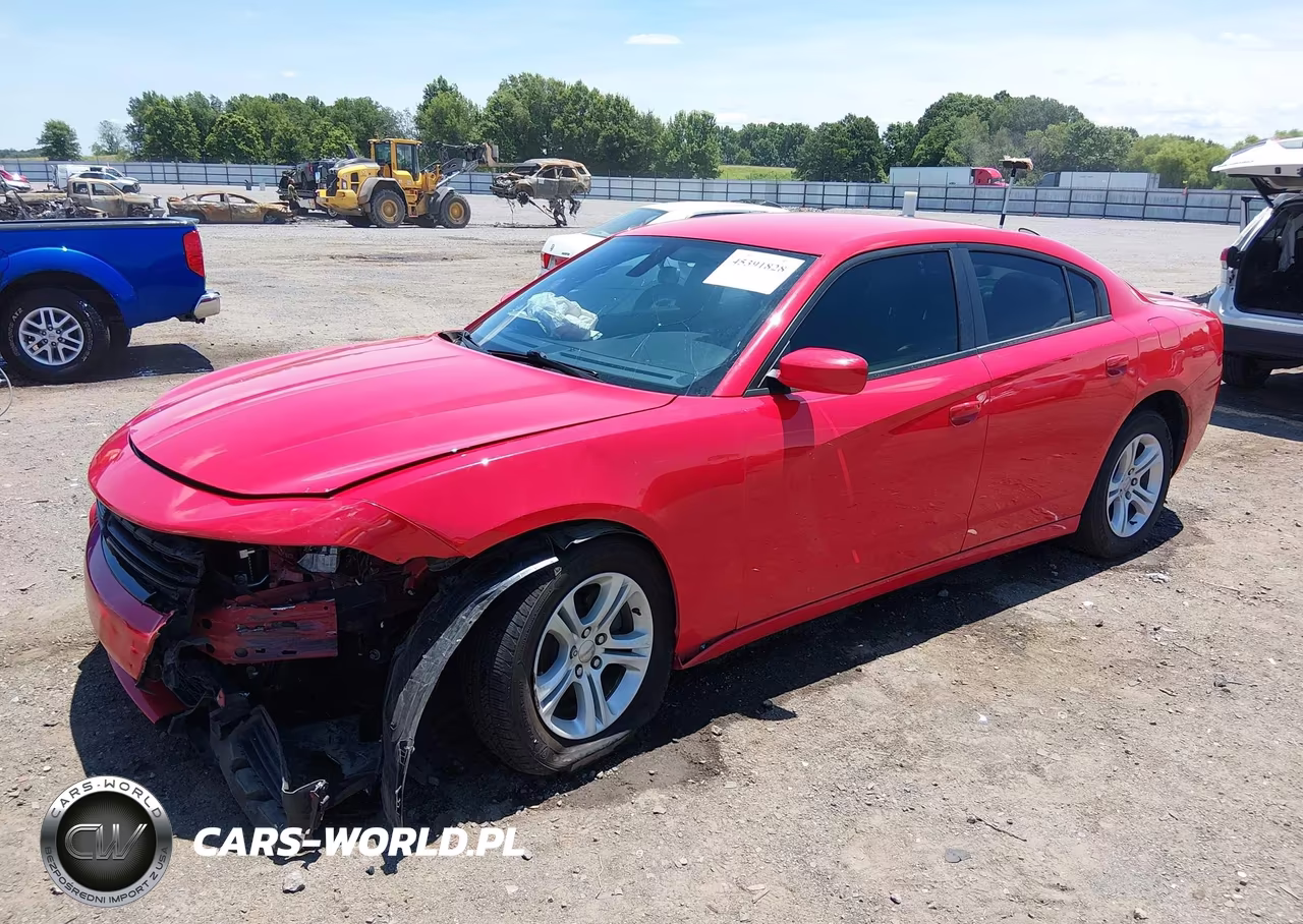 2018 Dodge Charger Sxt Rwd VIN:2C3CDXBG8JH180348 - 2