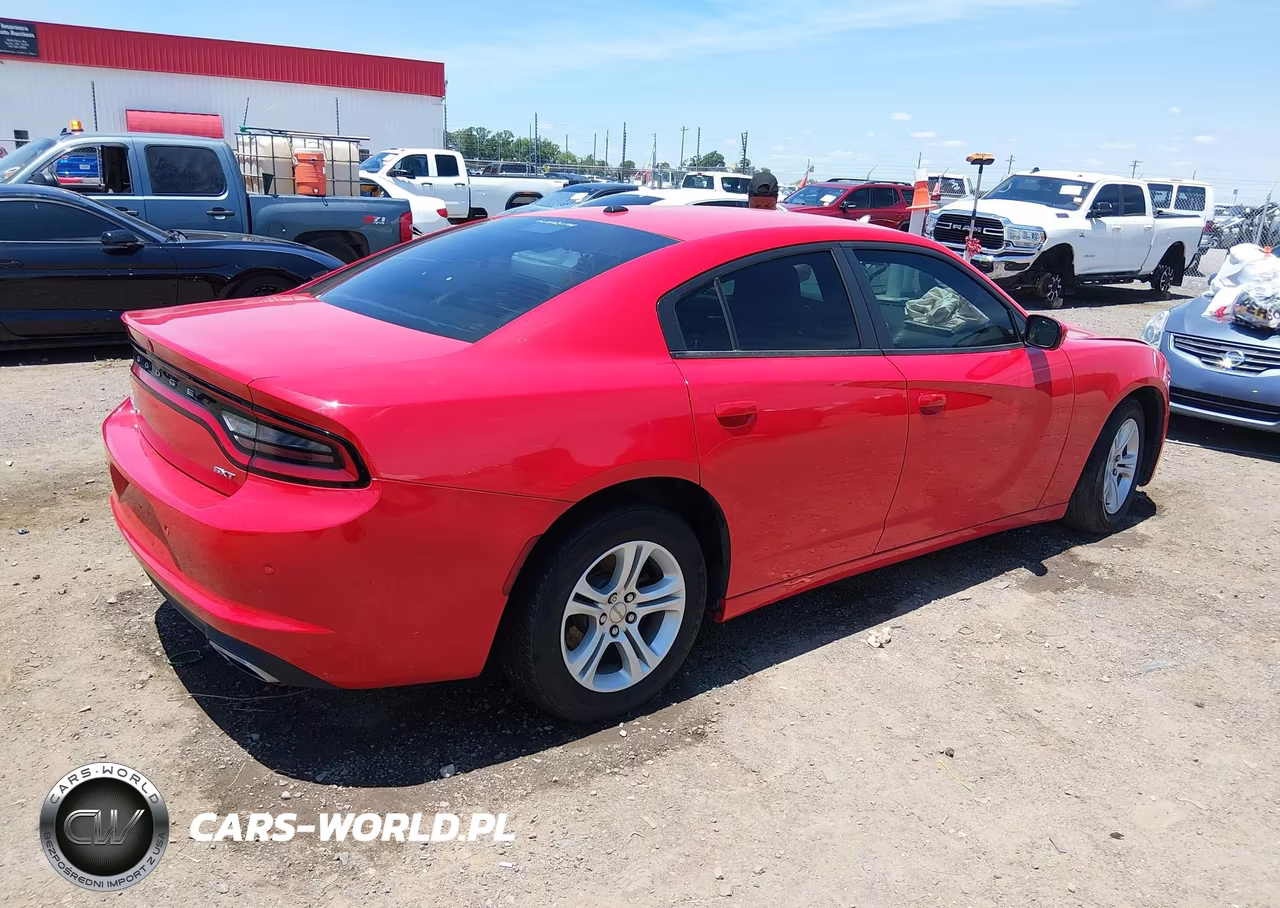 2018 Dodge Charger Sxt Rwd VIN:2C3CDXBG8JH180348 - 4