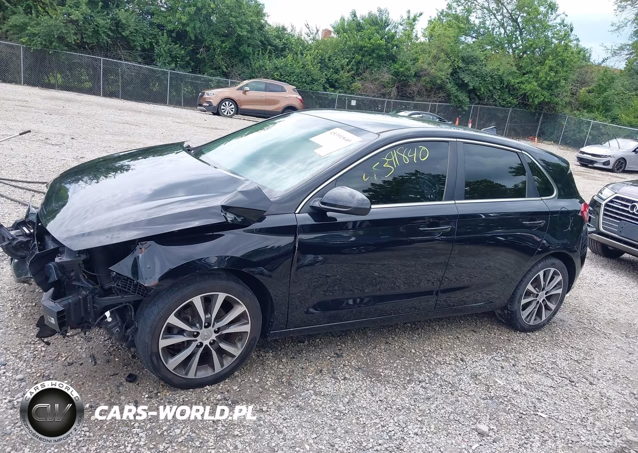 2019 Hyundai Elantra Gt VIN:KMHH35LE6KU115319 - 15