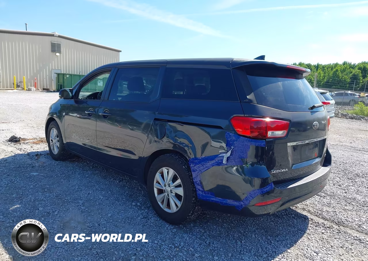 2017 Kia Sedona Lx VIN:KNDMB5C18H6225367 - 3