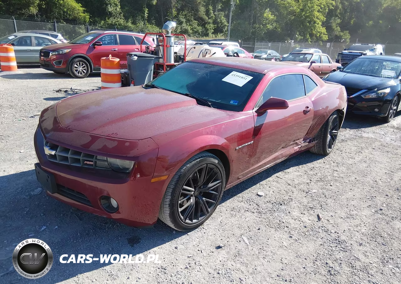 2011 Chevrolet Camaro 2Lt VIN:2G1FC1ED5B9109252 - 2