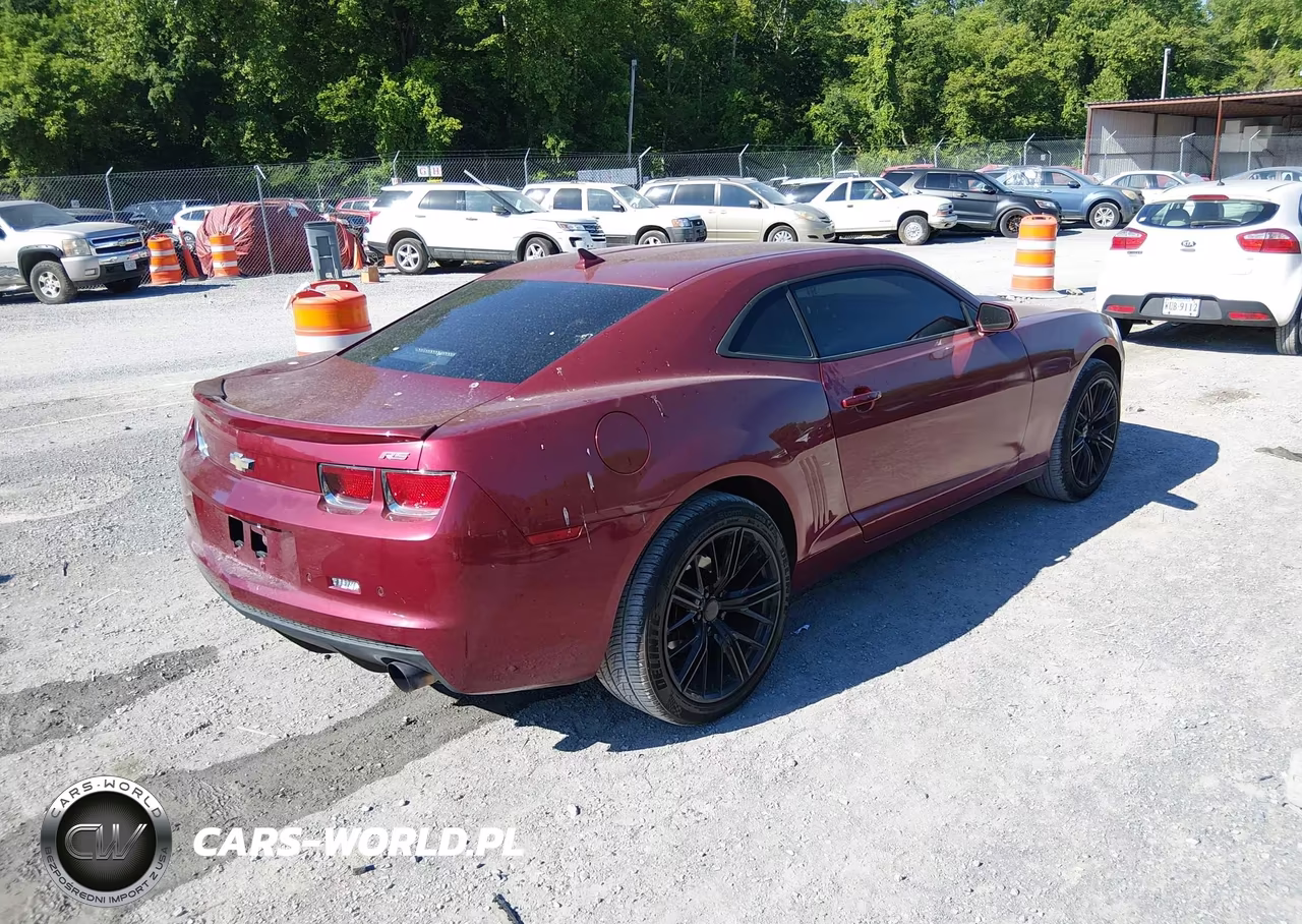 2011 Chevrolet Camaro 2Lt VIN:2G1FC1ED5B9109252 - 4