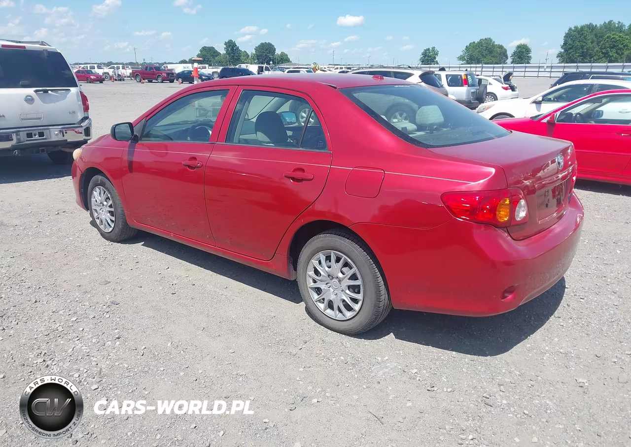 2009 Toyota Corolla Base VIN:JTDBL40E79J021583 - 3
