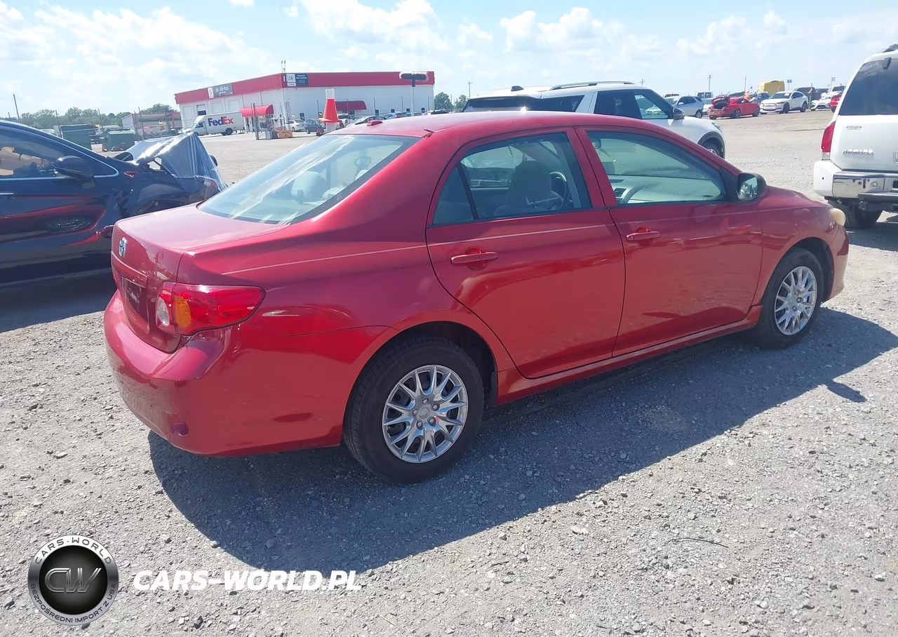 2009 Toyota Corolla Base VIN:JTDBL40E79J021583 - 4