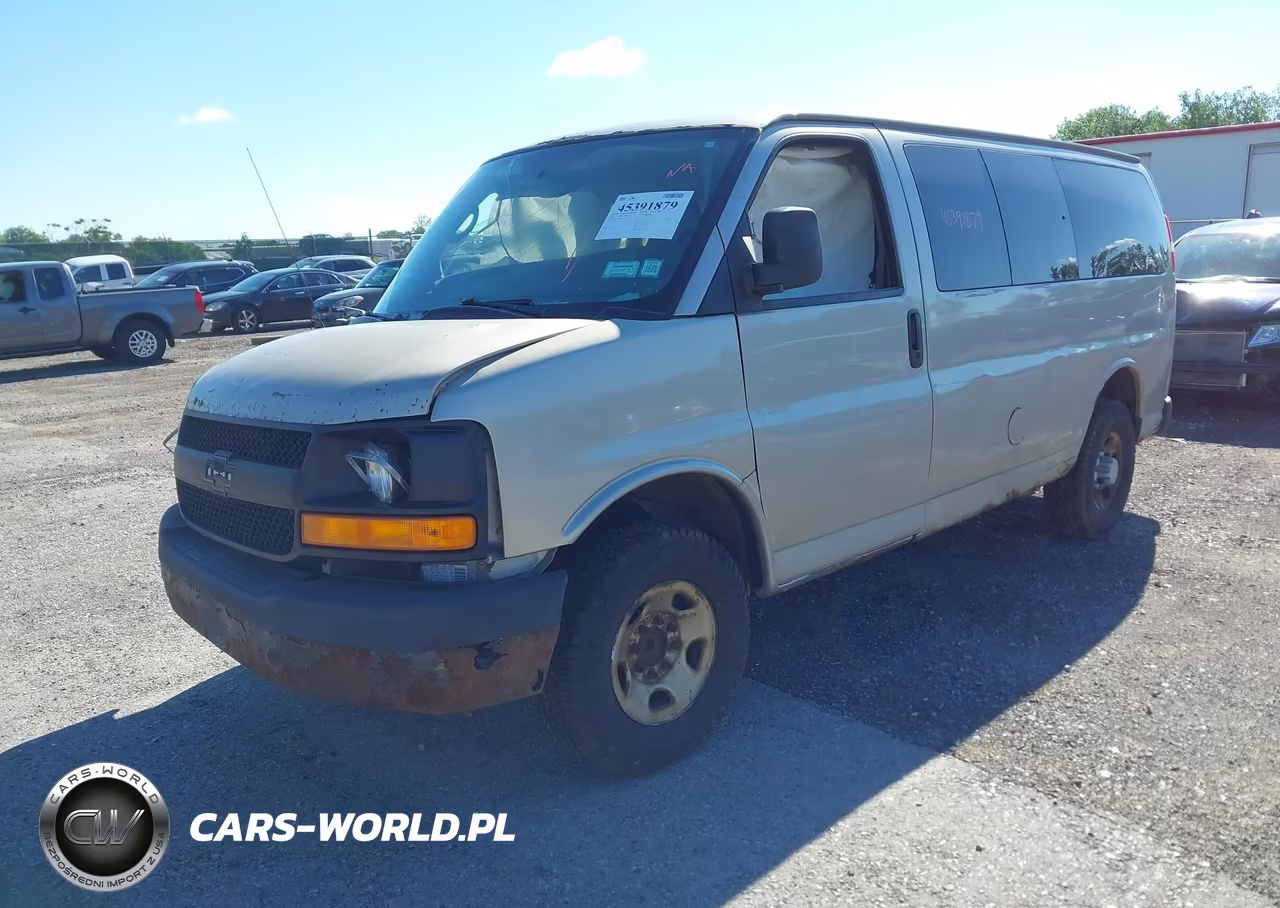 2008 Chevrolet Express Ls VIN:1GAGG25K781162576 - 2