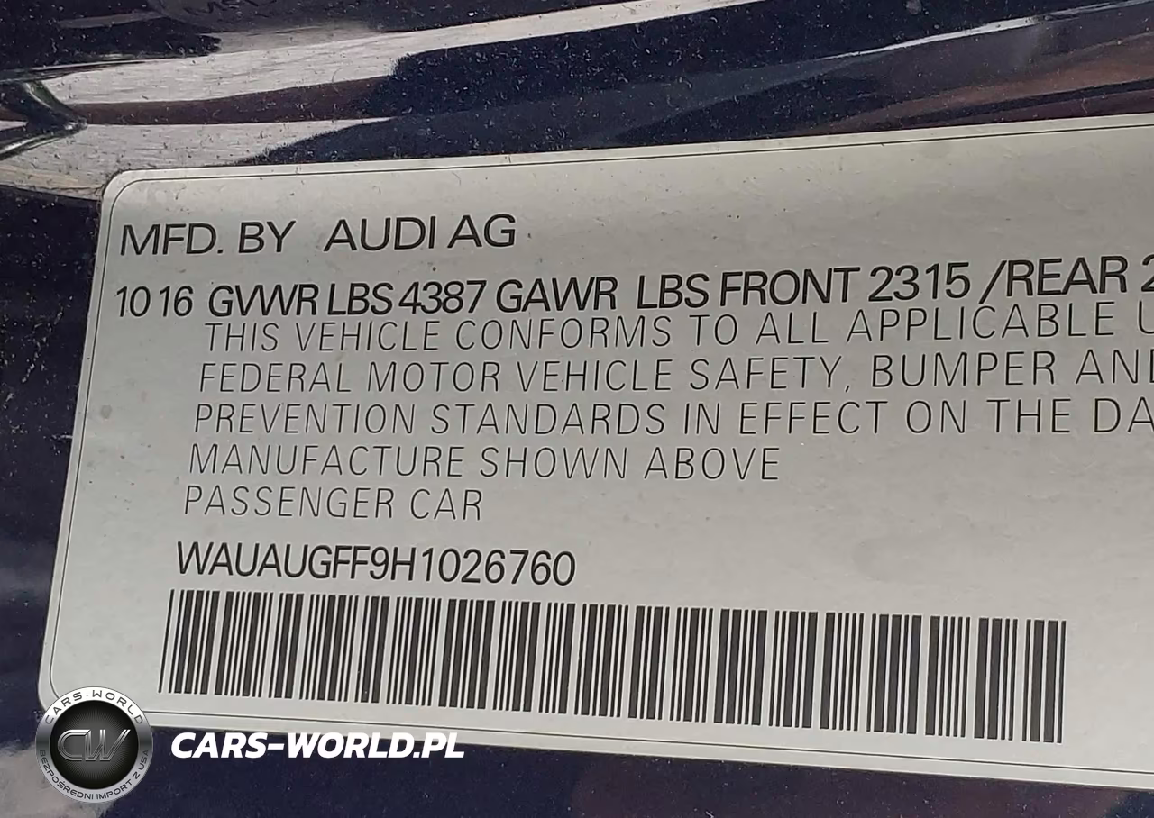 2017 Audi A3 2.0T Premium VIN:WAUAUGFF9H1026760 - 9