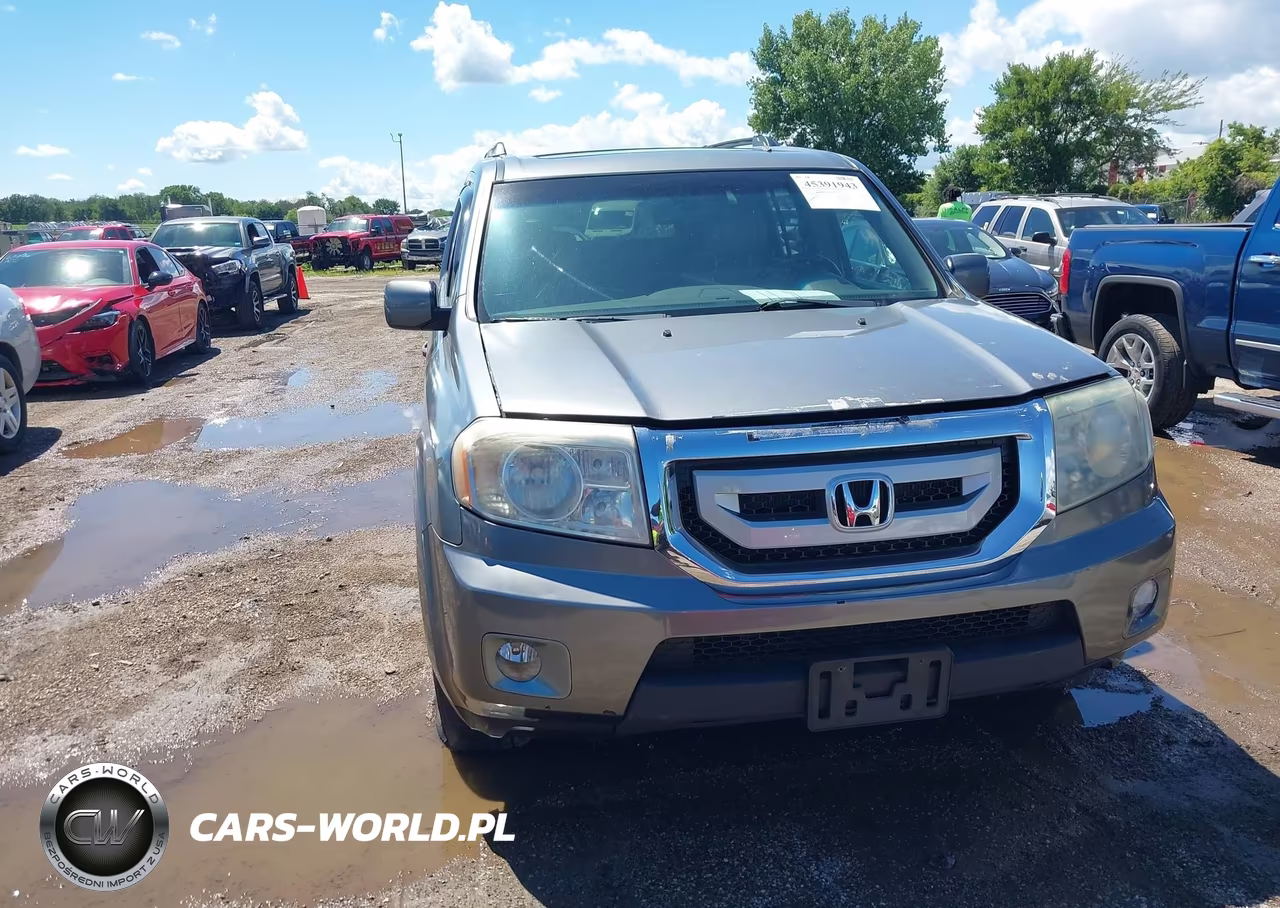 2009 Honda Pilot Ex-L VIN:5FNYF48549B033509 - 12