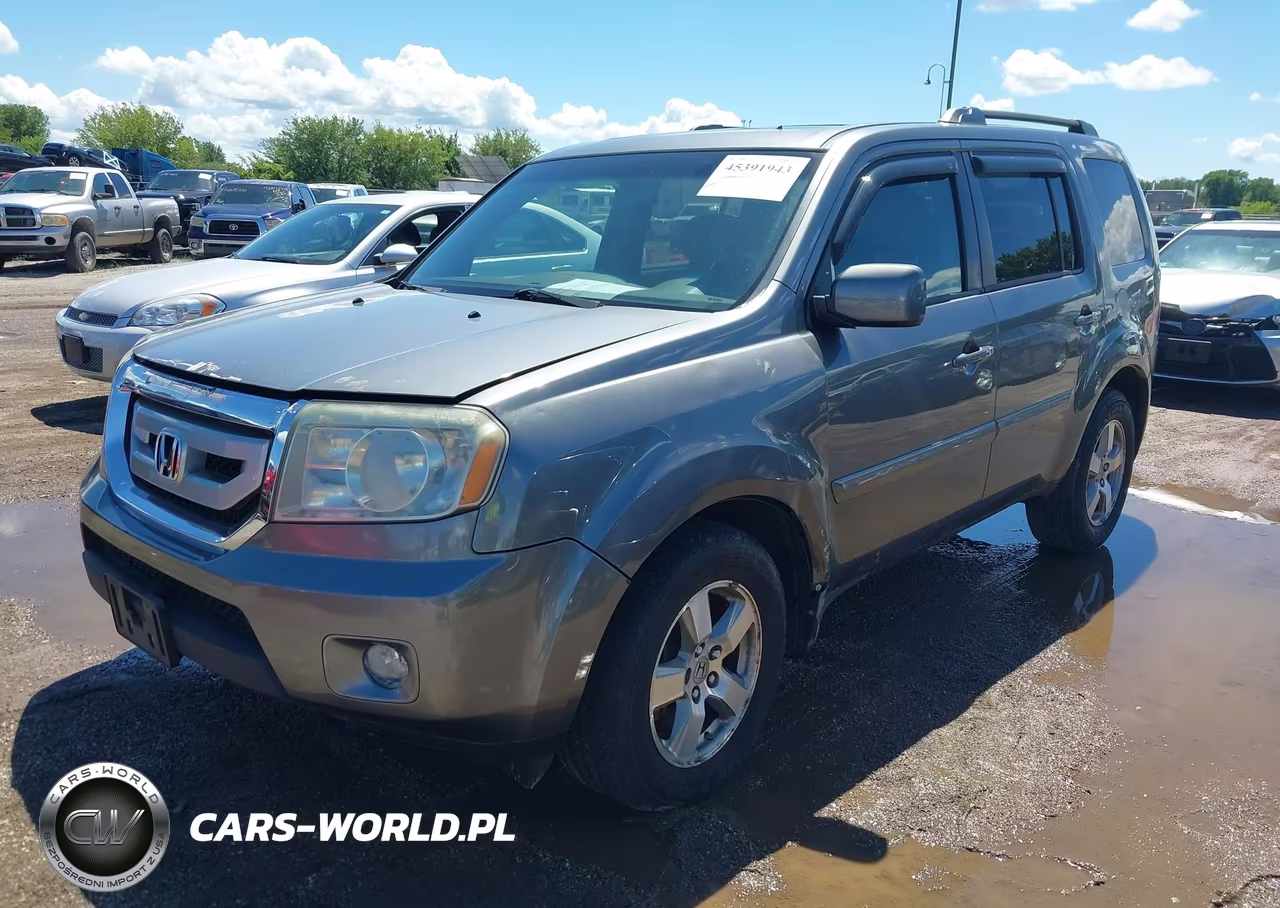 2009 Honda Pilot Ex-L VIN:5FNYF48549B033509 - 2