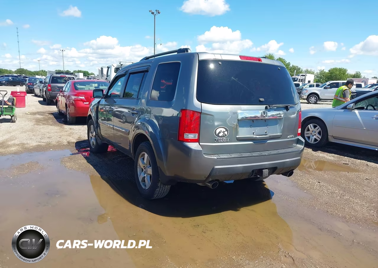 2009 Honda Pilot Ex-L VIN:5FNYF48549B033509 - 3