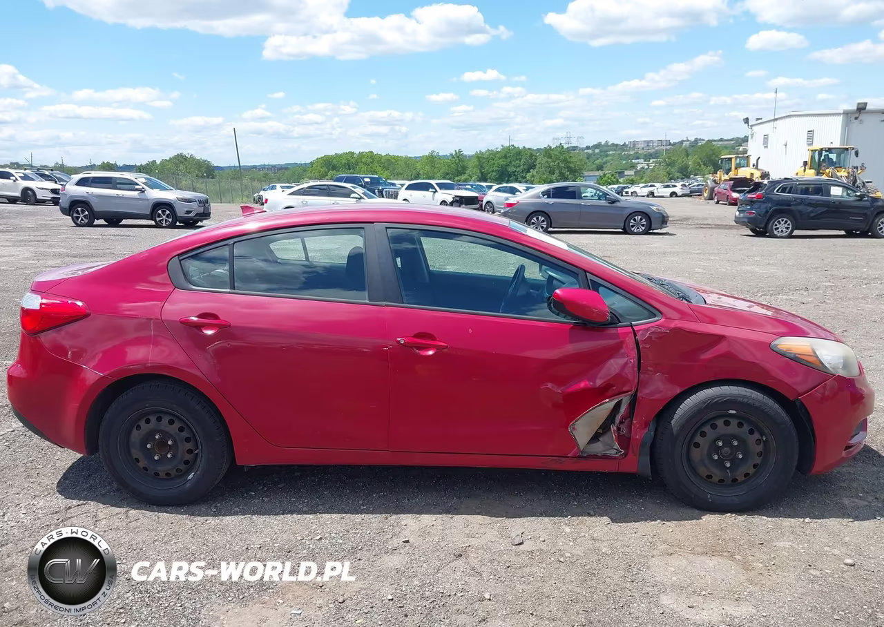 2014 Kia Forte Lx VIN:KNAFK4A68E5086485 - 13