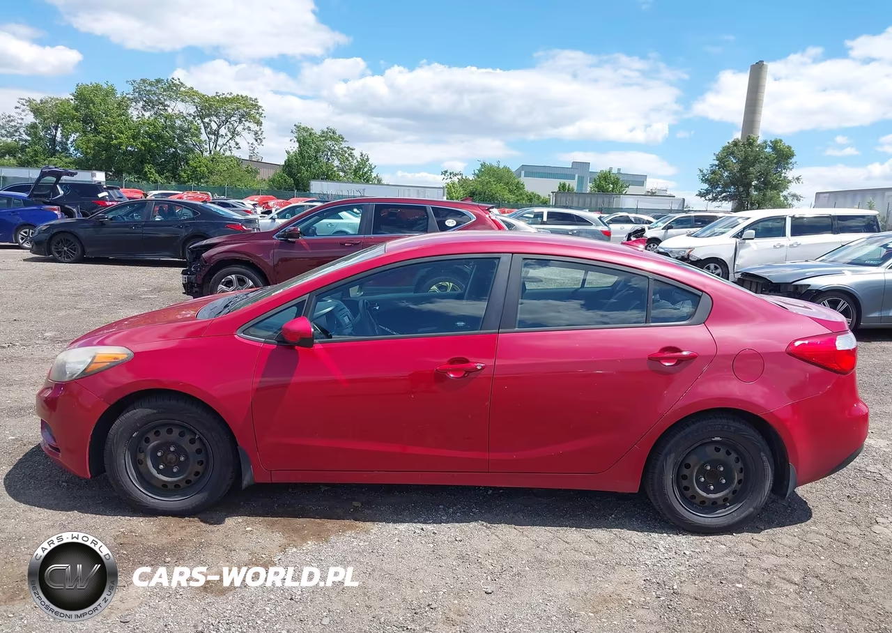2014 Kia Forte Lx VIN:KNAFK4A68E5086485 - 14