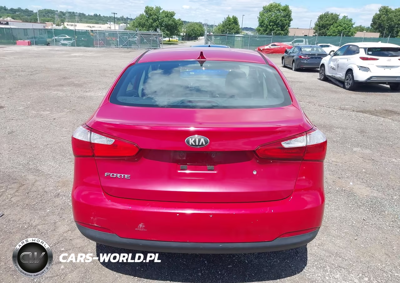 2014 Kia Forte Lx VIN:KNAFK4A68E5086485 - 16