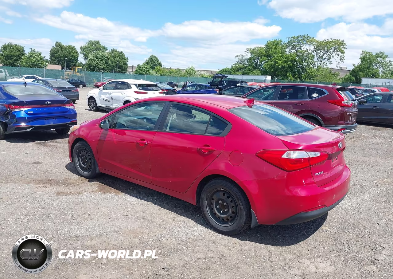 2014 Kia Forte Lx VIN:KNAFK4A68E5086485 - 3
