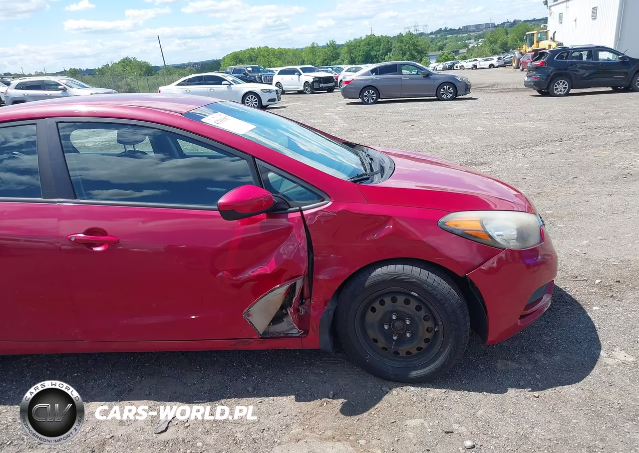 2014 Kia Forte Lx VIN:KNAFK4A68E5086485 - 6