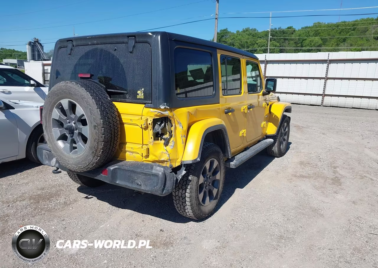 2020 Jeep Wrangler Unlimited Sahara 4X4 VIN:1C4HJXEN7LW151870 - 4