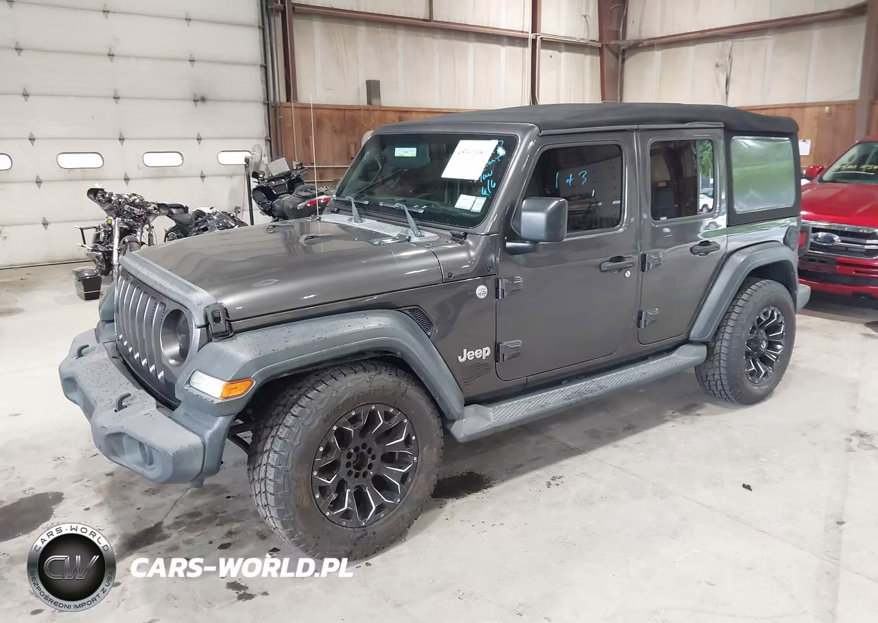 2018 Jeep Wrangler Unlimited Sport S 4X4 VIN:1C4HJXDG5JW277161 - 2