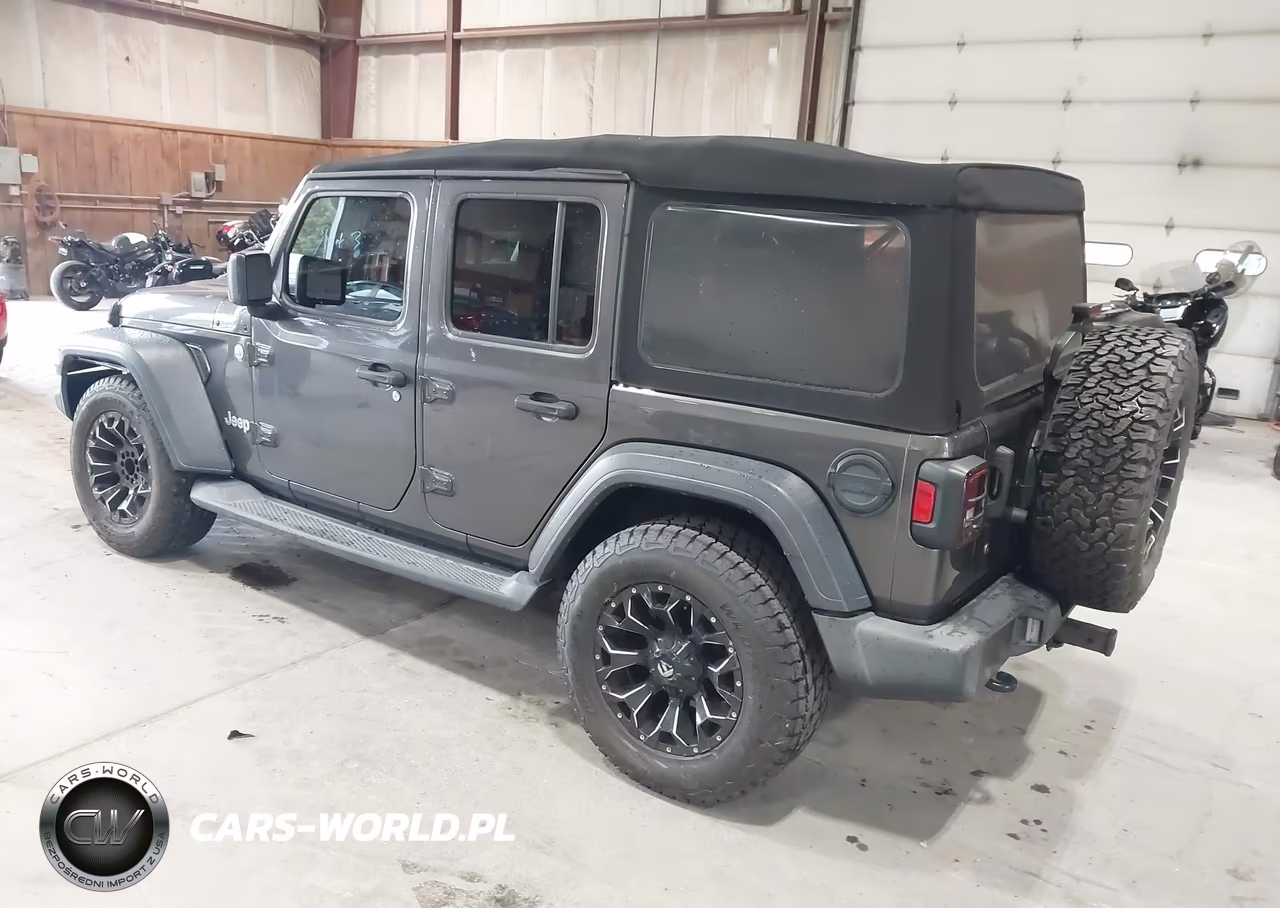 2018 Jeep Wrangler Unlimited Sport S 4X4 VIN:1C4HJXDG5JW277161 - 3