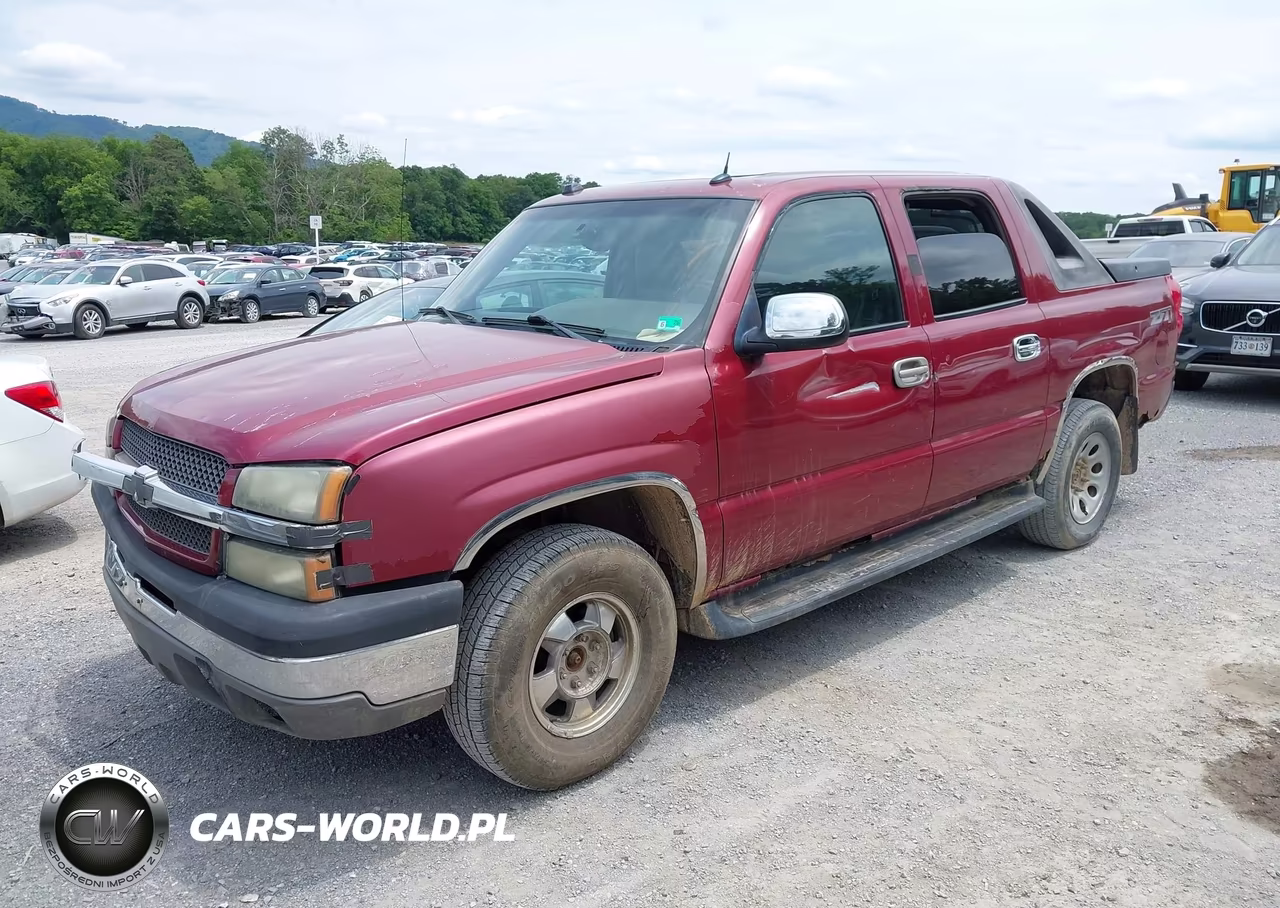 2004 Chevrolet Avalanche 1500 VIN:3GNEK12T74G258781 - 2