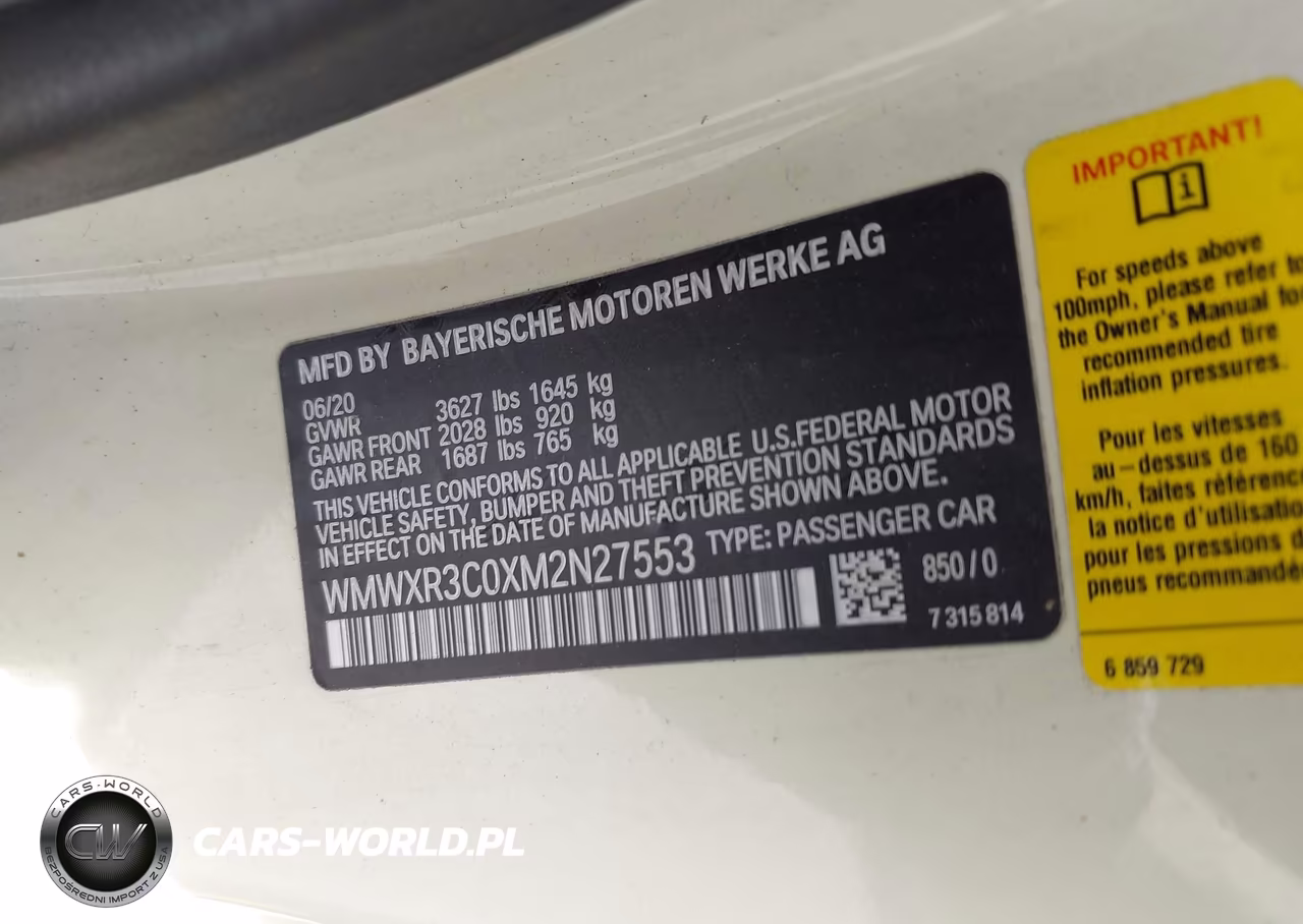 2021 Mini Hardtop Cooper VIN:WMWXR3C0XM2N27553 - 9